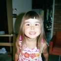 USA ID Boise 2002JUN22 BBQ 7011WAshland Fitzys 008  This is young Taylor, fair dinkum, butter wouldn't melt in her mouth!!! : 2002, 7011 West Ashland, Americas, Boise, Date, Idaho, June, Month, North America, Places, USA, Year