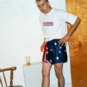 USA ID Boise 7011WestAshland 2002AUG03 Party FitzysPool 053  Did I mention Douggs is very patriotic. : 2002, 7011 West Ashland, Americas, August, Boise, Date, Events, Fitzy's Pool Party, Idaho, Month, North America, Parties, Places, USA, Year