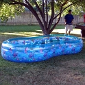 USA ID Boise 7011WestAshland 2004AUG07 Party FitzysPool 032  Can't have a pool party without a pool, now can you??? You would want to sit on the side of the pool...... now would you LANCE???? : 2004, 7011 West Ashland, Americas, August, Boise, Date, Events, Fitzy's Pool Party, Idaho, Month, North America, Parties, Places, USA, Year