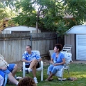 USA ID Boise 7011WestAshland 2004AUG07 Party FitzysPool 034  KW, Steve and Jaz having a natter. : 2004, 7011 West Ashland, Americas, August, Boise, Date, Events, Fitzy's Pool Party, Idaho, Month, North America, Parties, Places, USA, Year