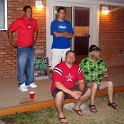 USA ID Boise 7011WestAshland 2004AUG07 Party FitzysPool 085  Teabag and Jim trying to be big pimpin'. : 2004, 7011 West Ashland, Americas, August, Boise, Date, Events, Fitzy's Pool Party, Idaho, Month, North America, Parties, Places, USA, Year