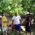USA ID Boise 7011WestAshland 2005JUL30 Party FitzysPool 009  It was a hot afternoon, so time for some fluid replenishment. : 2005, 7011 West Ashland, Americas, Boise, Date, Events, Fitzy's Pool Party, Idaho, July, Month, North America, Parties, Places, USA, Year