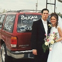 USA TX Dallas 1999MAR20 Wedding CHRISTNER Ceremony 025  "Isn't that Ruth's and Fitzy's rental car?" : 1999, Americas, Christner - Mike & Rebekah, Dallas, Date, Events, March, Month, North America, Places, Texas, USA, Wedding, Year