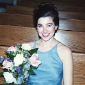 USA TX Dallas 1999MAR20 Wedding CHRISTNER PreWedding 001  Ravanna just prior to the ceremony beginning. : 1999, Americas, Christner - Mike & Rebekah, Dallas, Date, Events, March, Month, North America, Places, Texas, USA, Wedding, Year