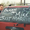 USA TX Dallas 1999MAR20 Wedding CHRISTNER PreWedding 002  A little mobile message to the world. : 1999, Americas, Christner - Mike & Rebekah, Dallas, Date, Events, March, Month, North America, Places, Texas, USA, Wedding, Year