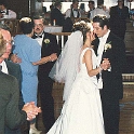 USA TX Dallas 1999MAR20 Wedding CHRISTNER Reception 004  The Christner's first dance. : 1999, Americas, Christner - Mike & Rebekah, Dallas, Date, Events, March, Month, North America, Places, Texas, USA, Wedding, Year