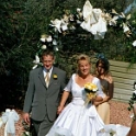 AUST NT AliceSprings 2002OCT19 Wedding SYMONS Ceremony 004  Gav and Cindy decided on a garden ceremony that was held at her blood blisters joint. : 2002, Alice Springs, Australia, Date, Events, Month, NT, October, Places, Symons - Gavin & Cindy, Wedding, Year