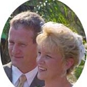 AUST NT AliceSprings 2002OCT19 Wedding SYMONS JustMarried 001 : 2002, Alice Springs, Australia, Date, Events, Month, NT, October, Places, Symons - Gavin & Cindy, Wedding, Year