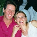 AUST NT AliceSprings 2002OCT19 Wedding SYMONS Reception 018  Tony & Cathy Connor as always, having a giggle. They were probably laughing at my efforts to get Tony to dance. : 2002, Alice Springs, Australia, Date, Events, Month, NT, October, Places, Symons - Gavin & Cindy, Wedding, Year