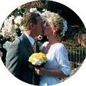 AUST NT AliceSprings 2002OCT19 Wedding SYMONS TheKiss 001 : 2002, Alice Springs, Australia, Date, Events, Month, NT, October, Places, Symons - Gavin & Cindy, Wedding, Year