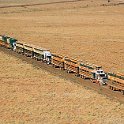 039 FacebookHeader AUS NT HelenSprings Roadtrains  You know it's mustering season when you have 15 Road Trains Australia (RTA) triple double decker cattle crates on the move. — at Helen Springs Station, Northen Territory, Australia.