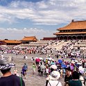 255 FacebookHeader AS CHN NO BEI Dongcheng 2017AUG08 ForbiddenCity 020  Apparently the authorities cap the daily visitor amount at 200,000 and as vast as the Forbidden City is, I think we were close to they by 11AM during my visit.   My photo doesn't do justice to just how big a place it is. — @ The Forbidden City, Dongcheng, Beijing, China : - DATE, - PLACES, - TRIPS, 10's, 2017, 2017 - EurAsia, Asia, August, Day, Month, Tuesday, Year