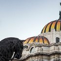 294 FacebookHeader MEX CDMX MexicoCity 2019MAR28 BellasArtes 002  Looks like Francisco I. Madero is just as impressed as I was at the pre-dawn colours of the Palacio de Bellas Artes in Mexico City. —  @ Mexico City, Ciudad de México, Mexico : - DATE, - PLACES, - TRIPS, 10's, 2019, 2019 - Taco's & Toucan's, Americas, Central, Day, March, Mexico, Mexico City, Month, North America, Palacio de Bellas Artes, Thursday, Year