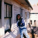 USA ID Boise 1112North7th 1997OCT TrimRepair 004  The master bedroom window sills, as well as the lower portion of the back porch needed attention. : 1112 North 7th, 1997, Americas, Boise, Exterior, Fitzy's Poverty Palaces, Idaho, North America, October, Repairs, Trim, USA