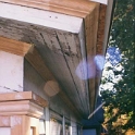 USA ID Boise 1112North7th 1997OCT TrimRepair 008  This closeup shows some of the intricate work I had to do in matching the existing trim on the upper floor. : 1112 North 7th, 1997, Americas, Boise, Exterior, Fitzy's Poverty Palaces, Idaho, North America, October, Repairs, Trim, USA
