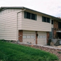 USA ID 4000Kilarney 2000JUL15 FrontYard 002  The house is what they call a split level design. : 2000, 4000 Kilarney, Americas, Boise, Idaho, July, North America, USA