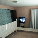USA ID 4000Kilarney 2001MAR30 MasterBedroom 001  The Californian king sized bed frame that I made took up most of the master bedroom. : 2001, 4000 Kilarney, Americas, Boise, Idaho, March, North America, USA