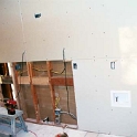 USA ID Boise 7011WAshland GF Kitchen 2003MAR15 003  Where the old basement entrance way used to be now has the fridge and ice maker plumbing. : 2003, 7011 West Ashland, Americas, Boise, Idaho, Kitchen, March, North America, USA