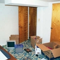 USA ID Boise 7011WAshland LL 4thBedroom 2001MAR30 002  What better way to show of a ceiling height of 84 inches (2.1 meters) than hanging the air conditioning ducts off it. Idiots!!! : 2001, 4th Bedroom, 7011 West Ashland, Americas, Boise, Idaho, March, North America, USA