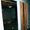 USA ID Boise 7011WAshland LL Hallway 2001APR07 002  The TV room entrance way has expanded from 3 to 9 feet wide. : 2001, 7011 West Ashland, Americas, April, Boise, Hallway, Idaho, North America, USA