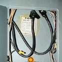 USA ID Boise 7011WAshland LL Office 2002JUL13 006  The old fuse box is now a bodgey junction box. : 2002, 7011 West Ashland, Americas, Boise, Idaho, July, North America, Office, USA