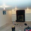 USA ID Boise 7011WAshland LL TVRoom 2001JUL05 006  I've added a whole heap fo flush mounted ceilign lights to give me a bit more head room. : 2001, 7011 West Ashland, Americas, Boise, Idaho, July, North America, TV Room, USA