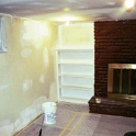 USA ID Boise 7011WAshland LL TVRoom 2001JUN24 003  I'm still deciding on what to do with the fireplace. The bug ugly monstrosity that it is. : 2001, 7011 West Ashland, Americas, Boise, Idaho, June, North America, TV Room, USA