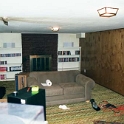 USA ID Boise 7011WAshland LL TVRoom 2001MAR30 001  The TV room has a fire place which is a bonus, but the wood paneling and carpet has to go. : 2001, 7011 West Ashland, Americas, Boise, Idaho, March, North America, TV Room, USA