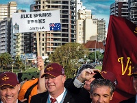 ARG BA MarDelPlata 2014SEPT21 GO OpeningCeremony 026 : 2014, 2014 - South American Sojourn, 2014 Mar Del Plata Golden Oldies, Alice Springs Dingoes Rugby Union Football CLub, Americas, Argentina, Buenos Aires, Date, Golden Oldies Rugby Union, Mar del Plata, Month, Opening Ceremony, Places, Rugby Union, September, South America, Sports, Trips, Year