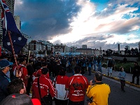 ARG BA MarDelPlata 2014SEPT21 GO StreetParade 003 : 2014, 2014 - South American Sojourn, 2014 Mar Del Plata Golden Oldies, Alice Springs Dingoes Rugby Union Football CLub, Americas, Argentina, Buenos Aires, Date, Golden Oldies Rugby Union, Mar del Plata, Month, Places, Rugby Union, September, South America, Sports, Street Parade, Trips, Year