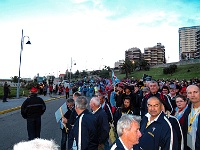 ARG BA MarDelPlata 2014SEPT21 GO StreetParade 004 : 2014, 2014 - South American Sojourn, 2014 Mar Del Plata Golden Oldies, Alice Springs Dingoes Rugby Union Football CLub, Americas, Argentina, Buenos Aires, Date, Golden Oldies Rugby Union, Mar del Plata, Month, Places, Rugby Union, September, South America, Sports, Street Parade, Trips, Year