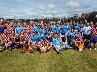 ARG BA MarDelPlata 2014SEPT22 GO Team Dingoes SuperPuraMalta 001 : 2014, 2014 - South American Sojourn, 2014 Mar Del Plata Golden Oldies, Alice Springs Dingoes Rugby Union Football CLub, Americas, Argentina, Buenos Aires, Date, Golden Oldies Rugby Union, Mar del Plata, Mar del Plata - Super Pura Malta, Month, Parque Camet, Places, Rugby Union, September, South America, Sports, Team Photos, Teams, Trips, Year