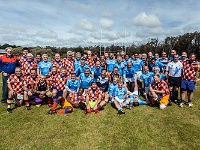 ARG BA MarDelPlata 2014SEPT22 GO Team Dingoes SuperPuraMalta 002 : 2014, 2014 - South American Sojourn, 2014 Mar Del Plata Golden Oldies, Alice Springs Dingoes Rugby Union Football CLub, Americas, Argentina, Buenos Aires, Date, Golden Oldies Rugby Union, Mar del Plata, Mar del Plata - Super Pura Malta, Month, Parque Camet, Places, Rugby Union, September, South America, Sports, Team Photos, Teams, Trips, Year