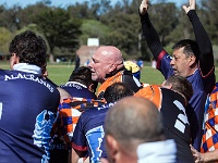 ARG BA MarDelPlata 2014SEPT26 GO Dingoes vs SuperAlacranes 020 : 2014, 2014 - South American Sojourn, 2014 Mar Del Plata Golden Oldies, Alice Springs Dingoes Rugby Union Football CLub, Americas, Argentina, Buenos Aires, Date, Golden Oldies Rugby Union, Mar del Plata, Month, Parque Camet, Patagonia - Super Alacranes, Places, Rugby Union, September, South America, Sports, Teams, Trips, Year