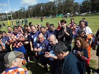 ARG BA MarDelPlata 2014SEPT26 GO Dingoes vs SuperAlacranes 095 : 2014, 2014 - South American Sojourn, 2014 Mar Del Plata Golden Oldies, Alice Springs Dingoes Rugby Union Football CLub, Americas, Argentina, Buenos Aires, Date, Golden Oldies Rugby Union, Mar del Plata, Month, Parque Camet, Patagonia - Super Alacranes, Places, Rugby Union, September, South America, Sports, Teams, Trips, Year