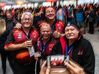 NZL CAN Christchurch 2018APR22 GO Opening 004 : - DATE, - PLACES, - SPORTS, - TRIPS, 10's, 2018, 2018 - Kiwi Kruisin, 2018 Christchurch Golden Oldies, April, Canterbury, Christchurch, Day, Golden Oldies Rugby Union, Month, New Zealand, Oceania, Opening Ceremony, Rugby Union, South Hagley Park, Sunday, Year