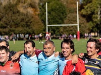 NZL CAN Christchurch 2018APR25 GO Team Dingoes AVR 005 : - DATE, - PLACES, - SPORTS, - TRIPS, 10's, 2018, 2018 - Kiwi Kruisin, 2018 Christchurch Golden Oldies, Alice Springs Dingoes Rugby Union Football CLub, Alice Springs Dingoes Rugby Union Football Club, April, Argentina, Associació Veterans Rugby Barcelona, Canterbury, Christchurch, Day, Golden Oldies Rugby Union, Month, New Zealand, Oceania, Rugby Union, South Hagley Park, Spain, Teams, The Gaucho, Wednesday, Year