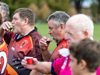 NZL CAN Christchurch 2018APR27 GO Gameday03 088 : - DATE, - PLACES, - SPORTS, - TRIPS, 10's, 2018, 2018 - Kiwi Kruisin, 2018 Christchurch Golden Oldies, Alice Springs Dingoes Rugby Union Football Club, April, Canterbury, Christchurch, Day, Friday, Gameday 3, Golden Oldies Rugby Union, Month, New Zealand, Oceania, Rugby Union, South Hagley Park, Teams, Year