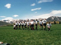 USA UT ParkCity 2001MAY05 Lions vs ParkCityHaggis 002  The first game on the morning after the night before is always the toughest on body and soul. : 2001, 43rd State Crimson Lions, Americas, May, North America, Park City, Park City - Haggis, Rugby Union, USA, Utah