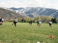 USA UT ParkCity 2001MAY05 Lions vs ParkCityHaggis 009  Jayrod on the toe. : 2001, 43rd State Crimson Lions, Americas, May, North America, Park City, Park City - Haggis, Rugby Union, USA, Utah