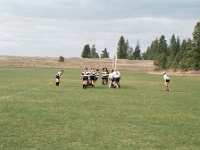 USA WA Spokane 2002APR06 Lions vs NorthIdahoOsprey 005 : 2002, 43rd State Crimson Lions, Americas, April, Foolsfest, North America, North Idaho - Osprey, Rugby Union, Spokane, USA, Washington
