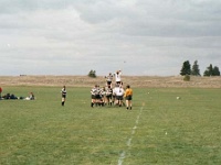 USA WA Spokane 2002APR06 Lions vs NorthIdahoOsprey 007 : 2002, 43rd State Crimson Lions, Americas, April, Foolsfest, North America, North Idaho - Osprey, Rugby Union, Spokane, USA, Washington