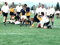 USA MT Missoula 2002MAY04 Lions vs KalispellMoose 005  My work is done. OXYGEN ..... NOW!!!! : 2002, 43rd State Crimson Lions, Americas, Kalispell - Moose, Maggotfest, May, Missoula, Montana, North America, Rugby Union, USA
