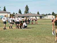 USA ID CoeurDAlene 2002SEPT21 Lions vs UofM Jesters 001  Time for a breather against the University of Montana Jesters. : 2002, 43rd State Crimson Lions, Rugby Union, September, University of Montana - Jesters