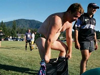 USA ID CoeurDAlene 2002SEPT21 Lions vs UofM Jesters 024  Hmmm, all that meat and no vegetables. : 2002, 43rd State Crimson Lions, Rugby Union, September, University of Montana - Jesters