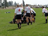 USA WA Spokane 2004APR03 Lions vs BozemanCutthroats 010 : 2004, 43rd State Crimson Lions, Americas, April, Bozeman - Cutthroats, Foolsfest, North America, Rugby Union, Spokane, USA, Washington