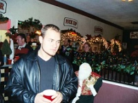 USA ID Boise 2002DEC14 Lions ChristmasParty 007  Barbie with his "growned up big kids" face. : 2002, 43rd State Crimson Lions, Americas, Boise, Christmas, December, Idaho, North America, Rugby Union, USA