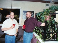 USA ID Boise 2002DEC14 Lions ChristmasParty 017  Brunsie and the Ox. : 2002, 43rd State Crimson Lions, Americas, Boise, Christmas, December, Idaho, North America, Rugby Union, USA