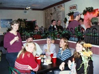USA ID Boise 2002DEC14 Lions ChristmasParty 024  Part of the local woman's rugby team and Bob Mann their coach. : 2002, 43rd State Crimson Lions, Americas, Boise, Christmas, December, Idaho, North America, Rugby Union, USA