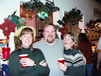 USA ID Boise 2002DEC14 Lions ChristmasParty 026  Nicky, Hippo and Sue. : 2002, 43rd State Crimson Lions, Americas, Boise, Christmas, December, Idaho, North America, Rugby Union, USA